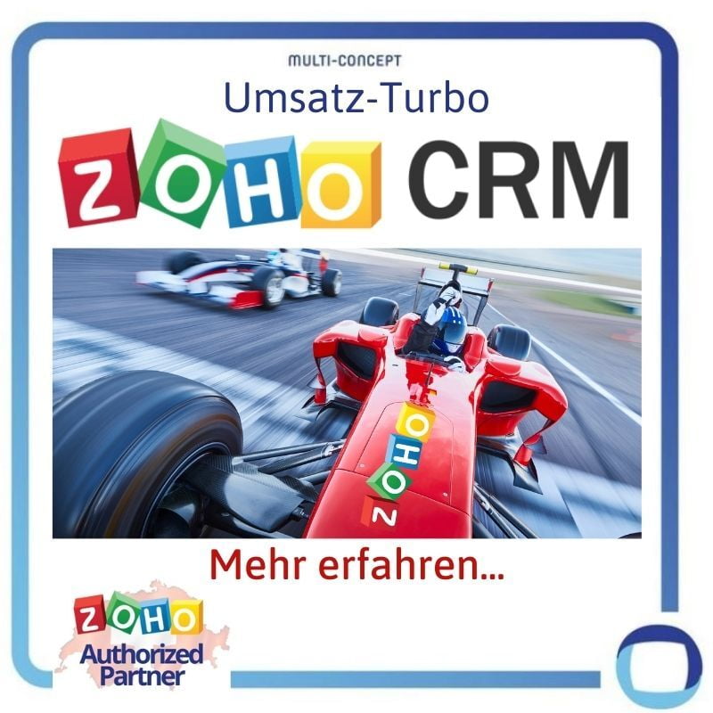 ZOHO CRM - Umsatzturbo für Unternehmen